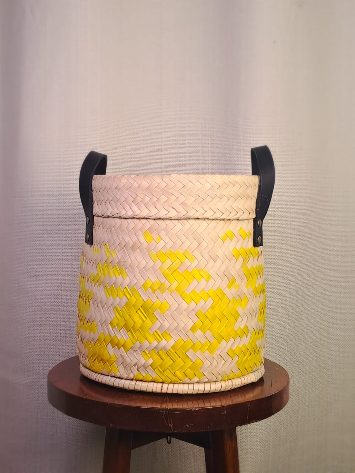 Yellow Hash Basket