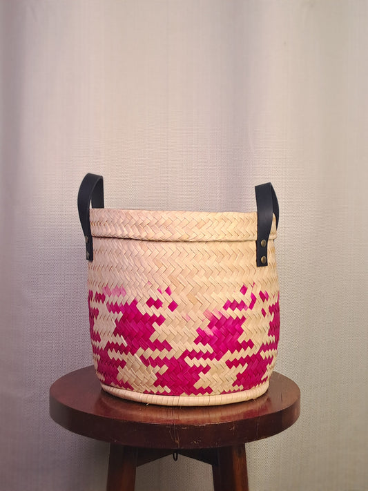 Sana Pink Planter Basket