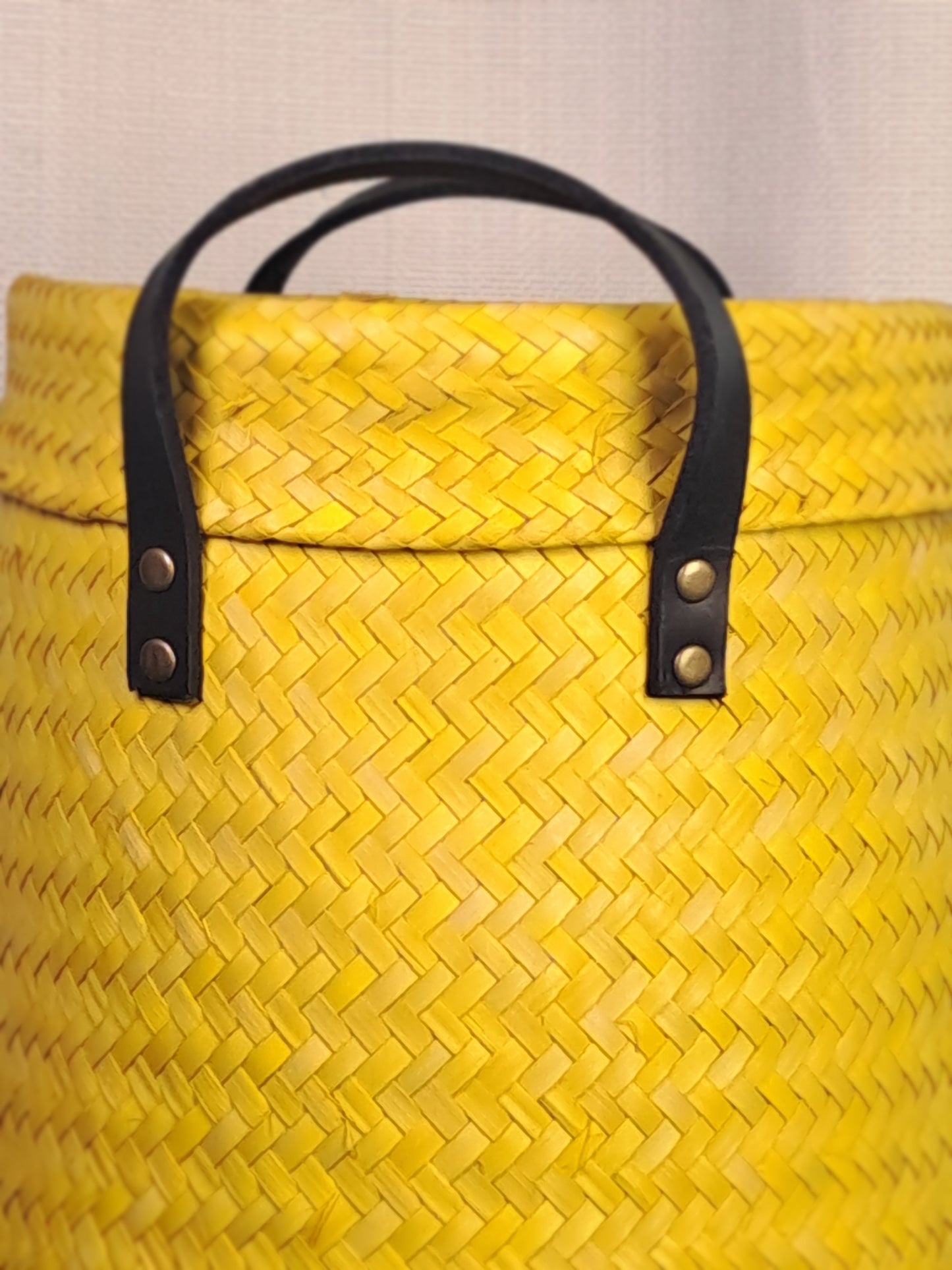 Yellow Planter Basket