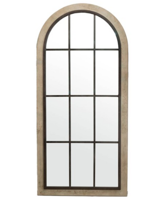 Arched Wall Hung Mirror