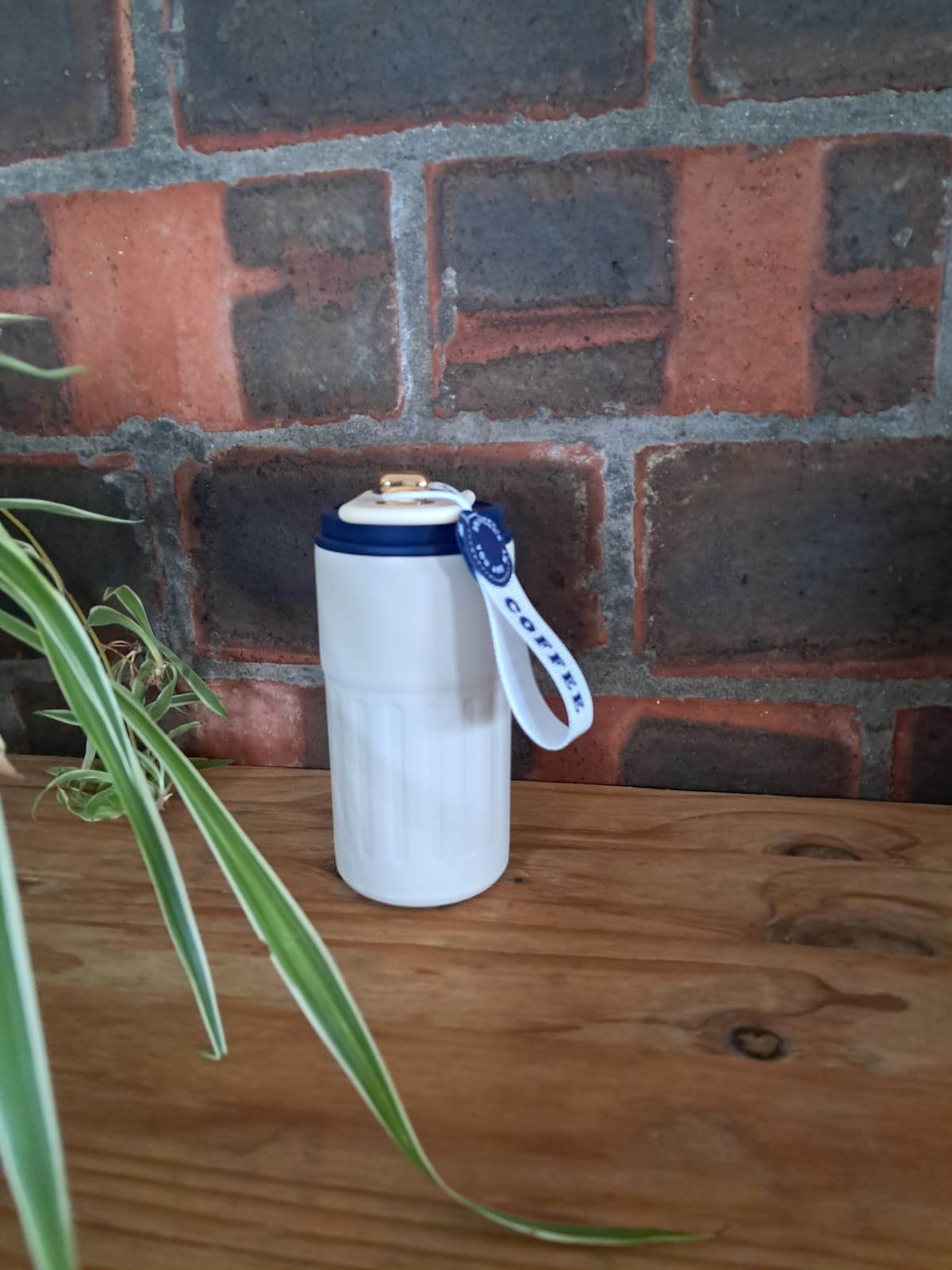 Temperature Display Mug - Navy
