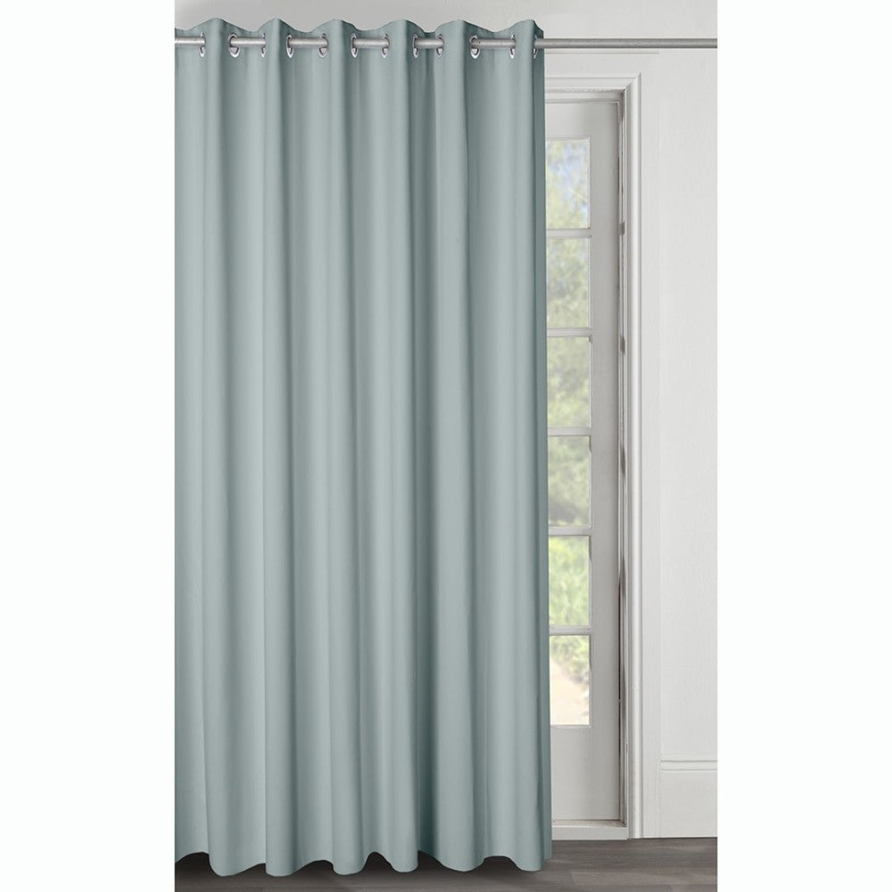 Duck Egg Blockout Curtain with Eyelets