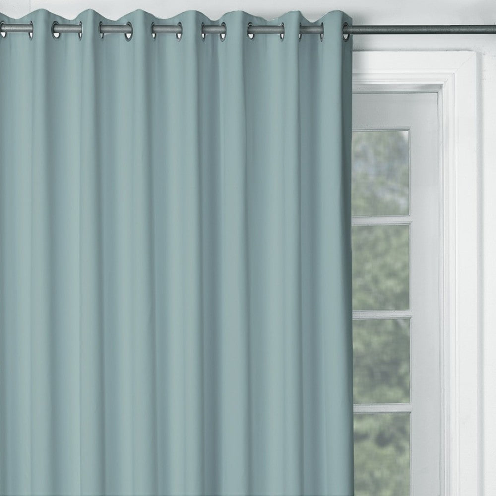 Duck Egg Blockout Curtain with Eyelets