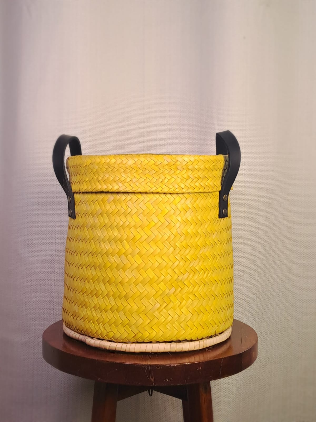 Yellow Planter Basket