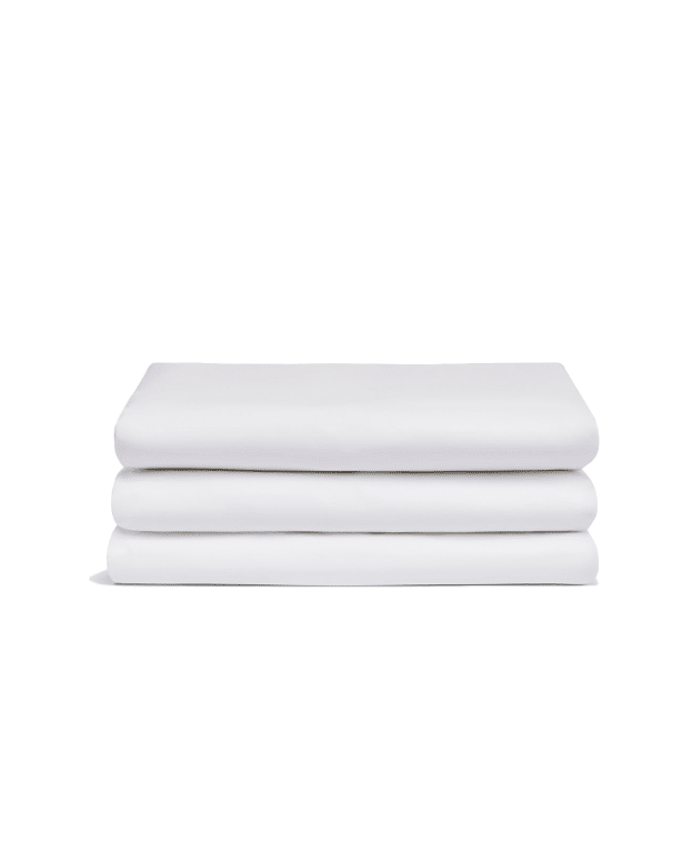 100% Cotton 300 thread count White flat sheet