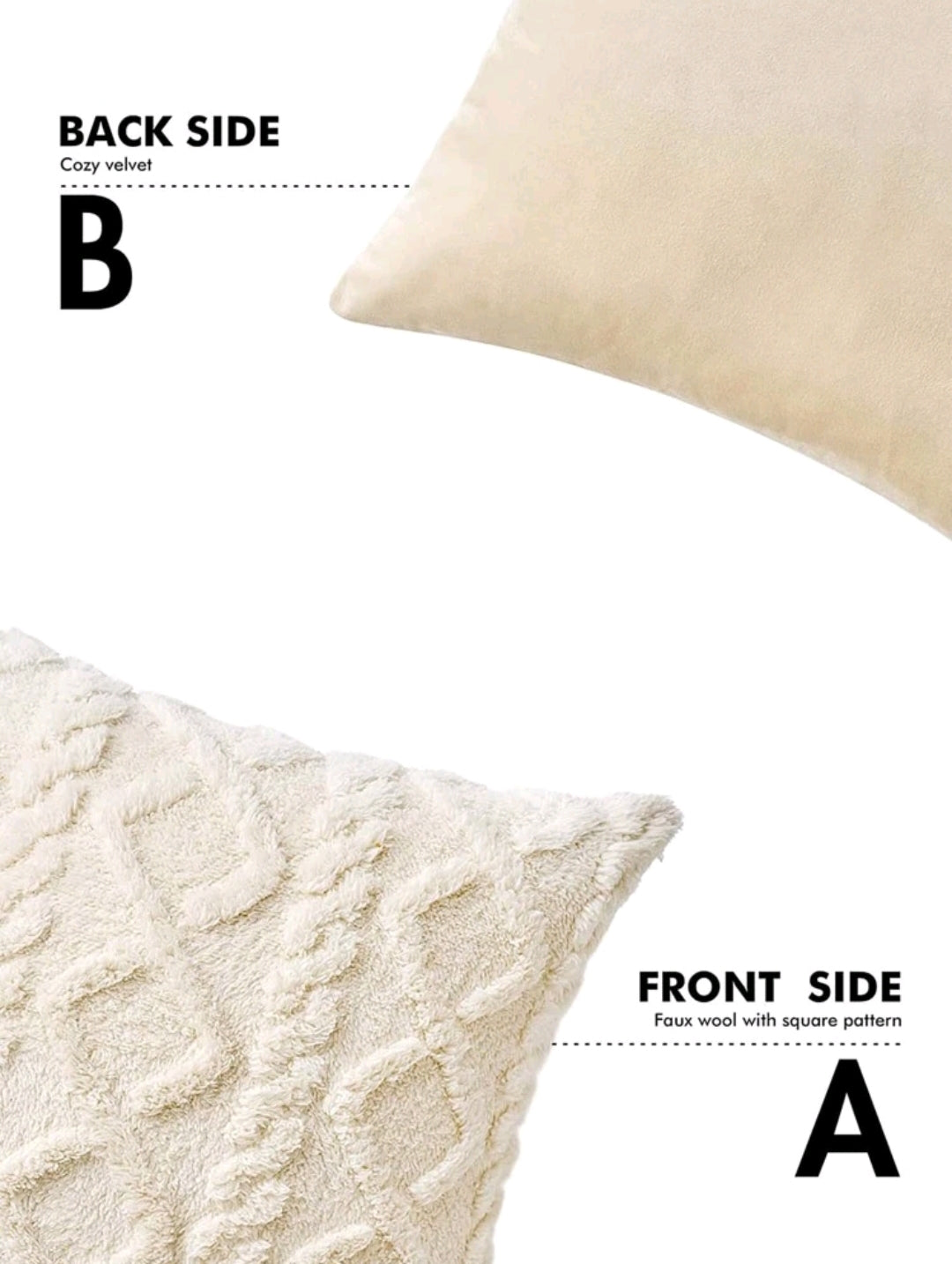 Eggshell White Scatter Cushions