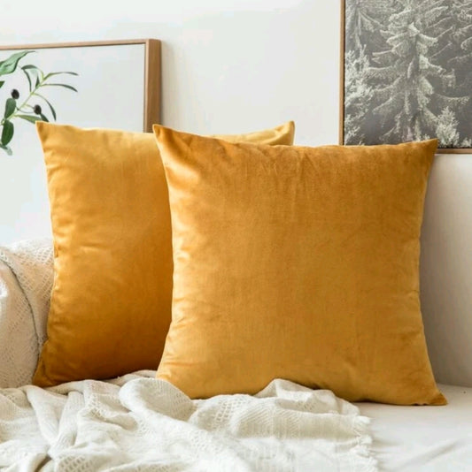 Yellow Glow Scatter Cushions