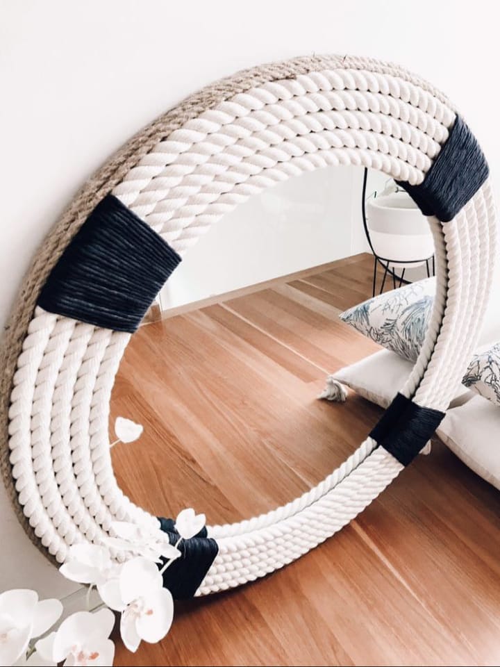 Gene Boho wall mirror