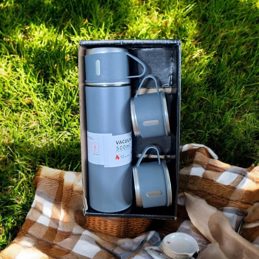 Funky Flask Set - Grey