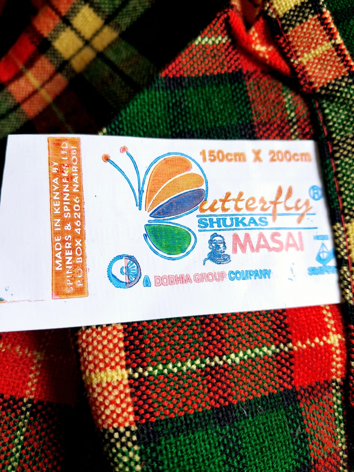 Maasai Shuka -Pole pole