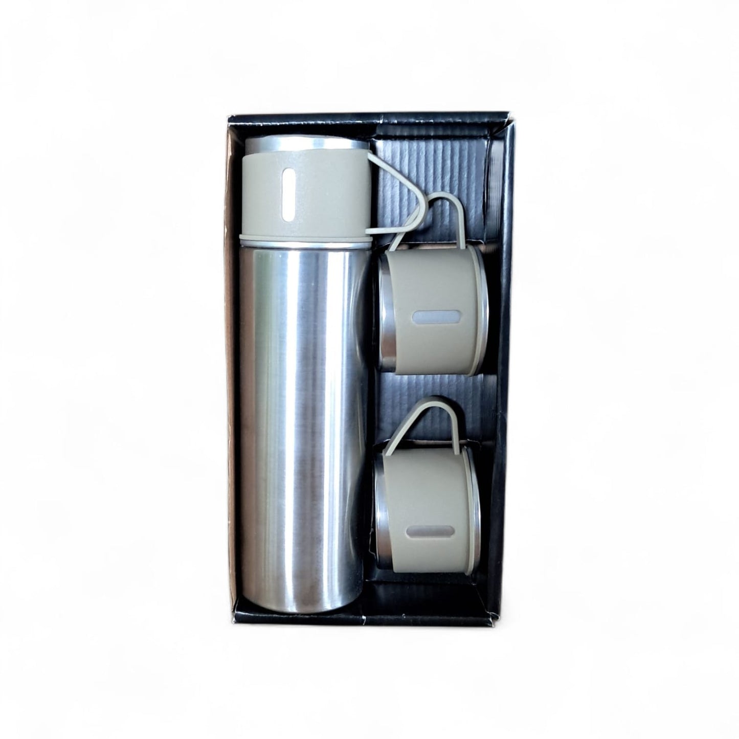Funky Flask Set - Silver