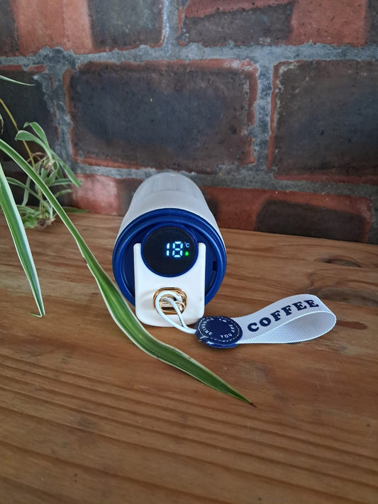 Temperature Display Mug - Navy