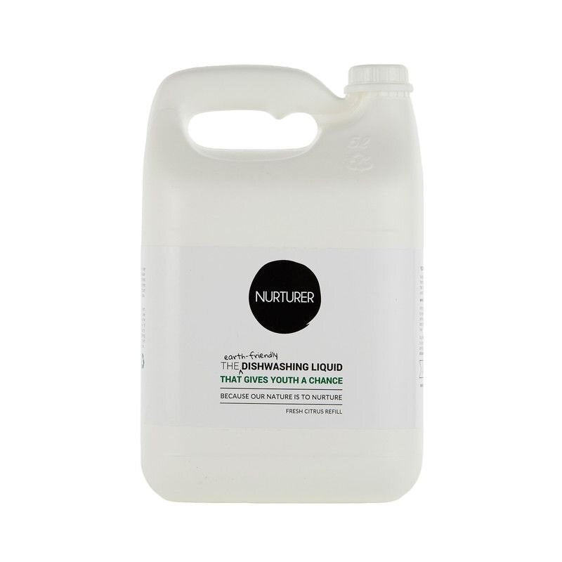 Eco-Friendly Citrus Scented Green Dishwashing Liquid